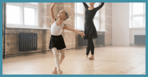 dancers practicing marginal gains strategy
