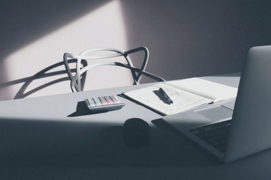 Self Assessment for dance teachers: 2025 to 2026 dates Calculator, notebook and laptop on a sunlit desk, ready for Self Assessment for dance teachers
